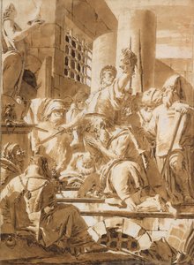 Halshugning af to mandlige hellige, 1696-1770. af Giovanni Battista Tiepolo