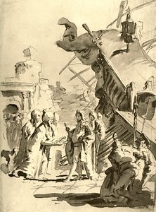Capitulation of a Town, midten af det 18. århundrede, 1928 af Giovanni Battista Tiepolo