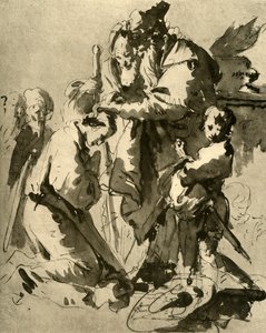Indvielse af en ung soldat, 1735-1740, 1928 af Giovanni Battista Tiepolo