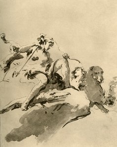 Diana, midten af det 18. århundrede, 1928 af Giovanni Battista Tiepolo