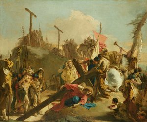 Kristi korsbæring af Giovanni Battista Tiepolo