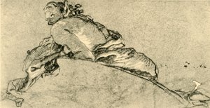 Kvindefaun, c1761, 1928 af Giovanni Battista Tiepolo