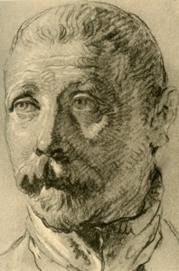 Head of a Bearded Man, midten af det 18. århundrede, 1928 af Giovanni Battista Tiepolo