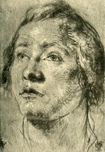 Head of a Young Man, midten af det 18. århundrede, 1928 af Giovanni Battista Tiepolo