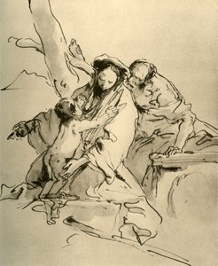 Hellige Familie, midten af det 18. århundrede, 1928 af Giovanni Battista Tiepolo