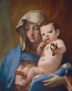 Madonna af Guldfinken af Giovanni Battista Tiepolo