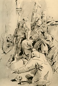 Madonna med hellige, midten af det 18. århundrede, 1928 af Giovanni Battista Tiepolo