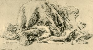 Mand faldet i bøn, 1765-1770, 1928 af Giovanni Battista Tiepolo