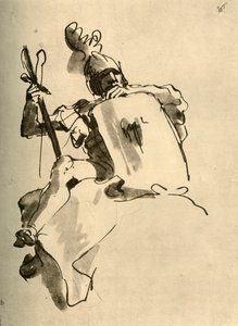 Mars, 1757, 1928 af Giovanni Battista Tiepolo