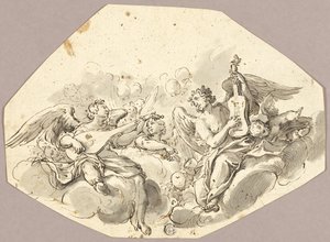 Musikalske engle af Giovanni Battista Tiepolo