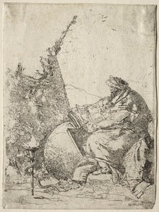 Scherzi di Fantasia: Filosoffen af Giovanni Battista Tiepolo