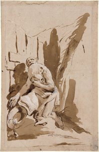 Sankt Hieronymus af Giovanni Battista Tiepolo