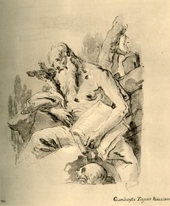 St. Hieronymus, midten af det 18. århundrede, 1928 af Giovanni Battista Tiepolo