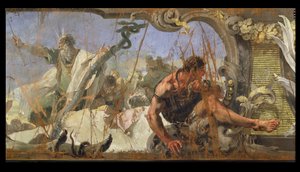 Den brave slange af Giovanni Battista Tiepolo