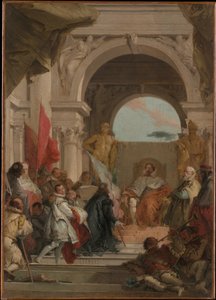 Indsættelsen af biskop Harold som hertug af Franken af Giovanni Battista Tiepolo