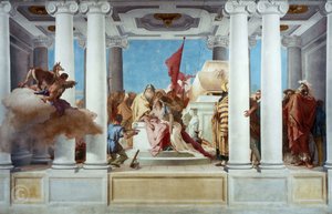 Ofringen af Iphigeneia af Giovanni-Battista Tiepolo