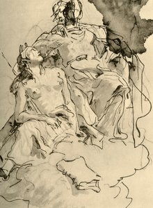 To kvinder, midten af det 18. århundrede, 1928 af Giovanni Battista Tiepolo