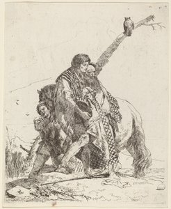 Ungdom, Vismand og Ledsager med Hest af Giovanni Battista Tiepolo