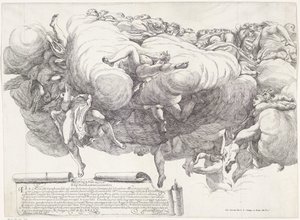Marias antagelse (venstre del) af Giovanni Battista Vanni