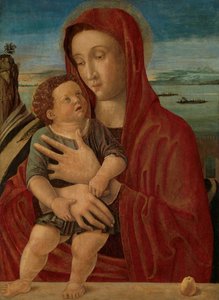Madonna og barn af Giovanni Bellini (circle of)