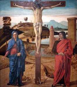 Fransk: Le Calvaire Calvary af Giovanni Bellini