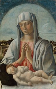 Madonna Adoring the Sleeping Child, begyndelsen af 1460