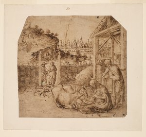 Fødsel, 1480 ca af Giovanni Bellini