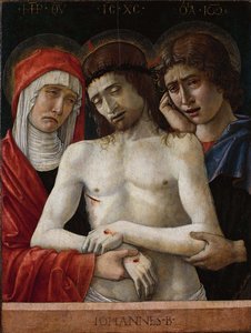 Pietà, ca 1455. af Giovanni Bellini