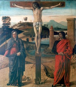 Korsfæstelsen, 1465 af Giovanni Bellini