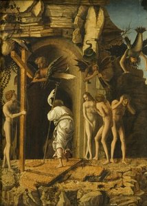 The Descent of Christ into Limbo, c.1475-80 (olie på vellum på panel)