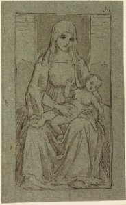 Jomfru og Barn af Giovanni Bellini