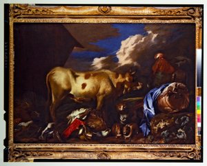 Noahs Arche mit Tieren