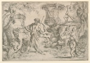 Allegori om Forgængelighed af Giovanni Benedetto Castiglione