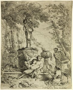 Fest af Pan af Giovanni Benedetto Castiglione