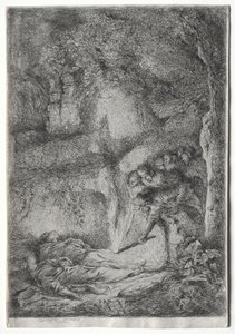 The Invention of Bodies af S. Pierre og ST. Paul, ca. 1650. af Giovanni Benedetto Castiglione