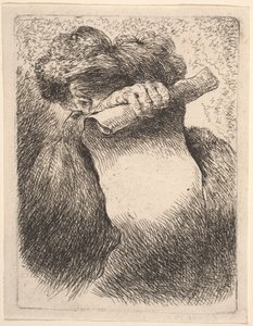 Mand med en rulle af Giovanni Benedetto Castiglione