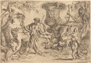 Midlertidighed Evighed af Giovanni Benedetto Castiglione
