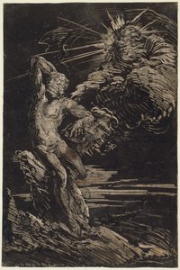 Skabelsen af Adam af Giovanni Benedetto Castiglione