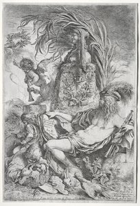 The Genius of Castiglione, 1648. af Giovanni Benedetto Castiglione