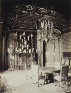 Stroganov-paladset i Sankt Petersborg. Spisestuen, 1860
