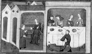 Decameron, Tedaldo taler med Ermeline; Tedaldo afslører sin identitet. Tredje dag, nyhed 7 af Giovanni Boccaccio