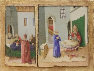 Historien om San Savino, helgenens forgiftning og Vindemios død