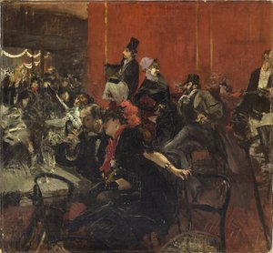 Festscene, ca. 1889 af Giovanni Boldini