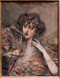 Frontal portræt af Giovanni Boldini