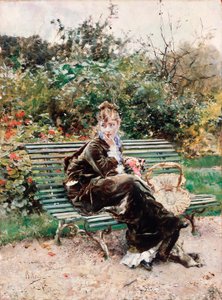 Hyde park (olie på lærred af Giovanni Boldini