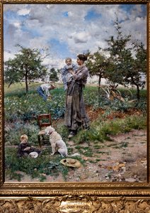 På landet (Foråret) af Giovanni Boldini