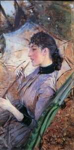 Italien, Firenze, profil af Alaide Banti af Giovanni Boldini