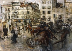 Place Pigalle, 1874 af Giovanni Boldini