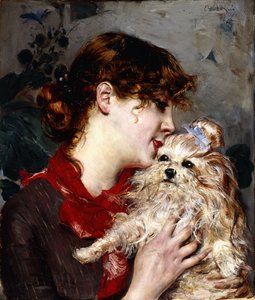 Madame Range, c.13 af Giovanni Boldini