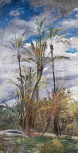 Palmer og appelsintræer af Giovanni Boldini